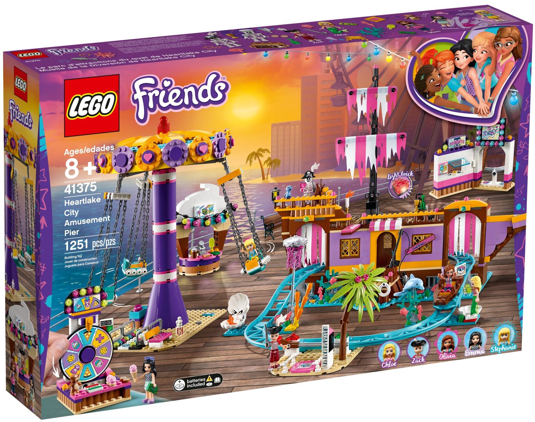 Sørge over Baglæns mørke Heartlake City Amusement Pier (41375) | LEGO Friends Wiki | Fandom