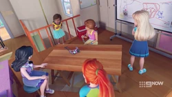 and is confused why they aren’t reacting at all.