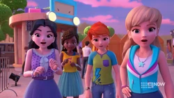 The girls discovering that Olivia’s plan to reunite her parents failed.