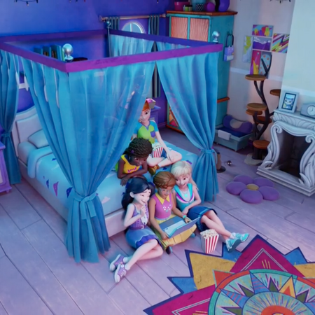 emma's bedroom lego friends
