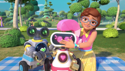 Lego friends zobo and top zoe