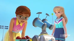 Olivia telling Zobo only Andrea gets silenced with apples