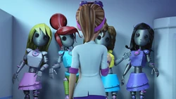 Olivia's version of the friends.