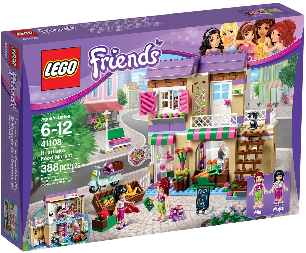 Lego friends food market hot sale