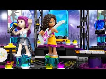 Lego 41105 friends pop star show stage sales