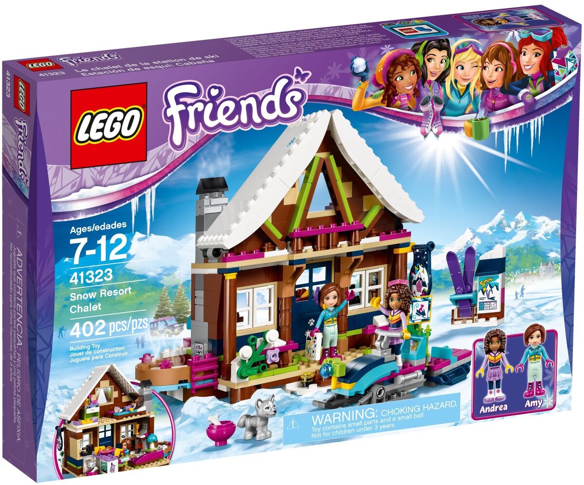 Snow Resort Chalet 41323 LEGO Friends Wiki Fandom