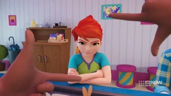 Mia is annoyed that Andrea is distracted.