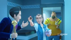 Ricky really likes these new cupcakes.