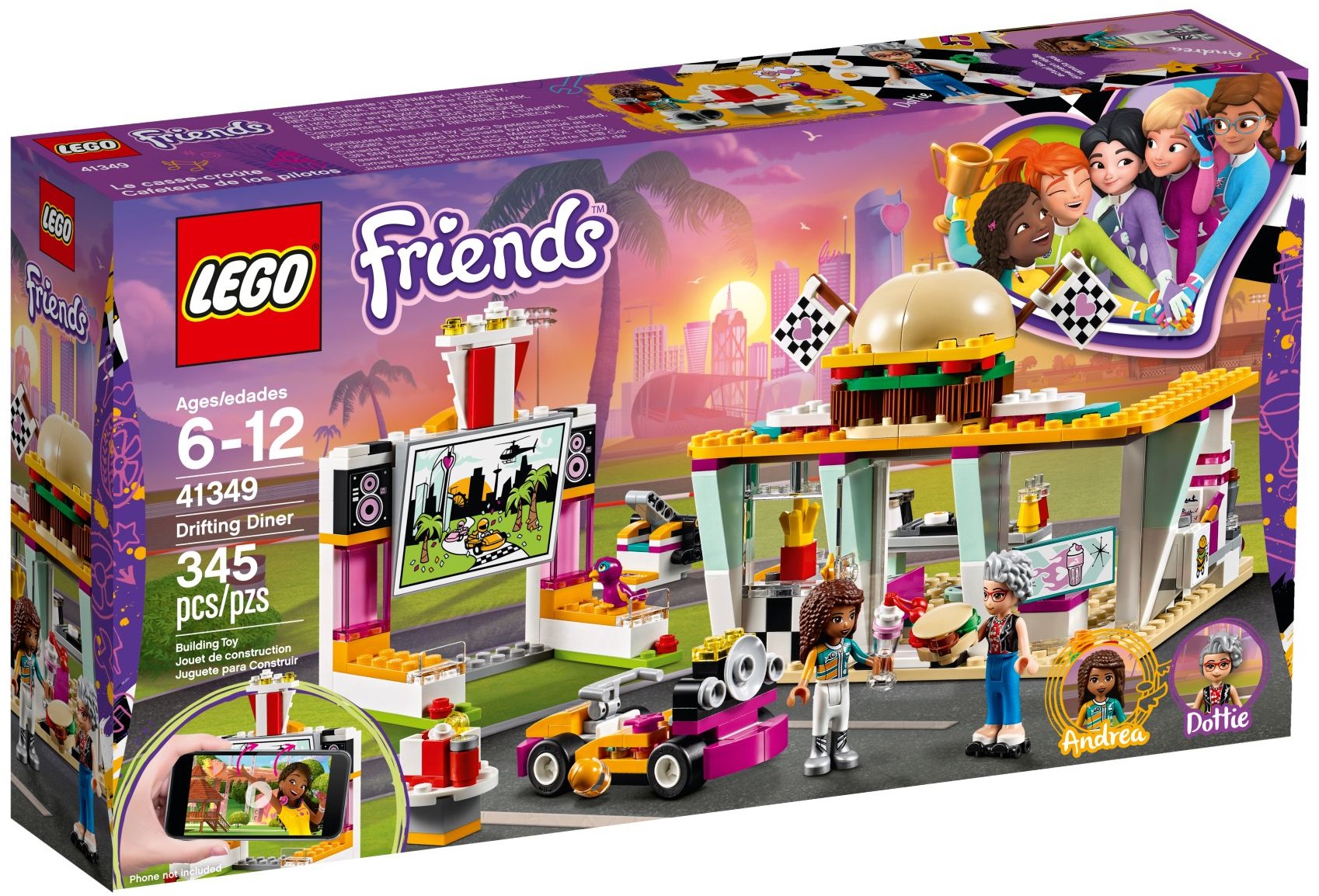 lego friends burger van