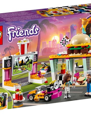 lego friends heartlake drifting retro diner playset