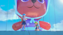 Stephanie and Mia will make the bus stop!