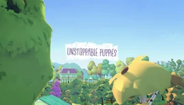 Unstoppable Puppies Title Card