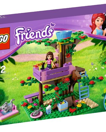 argos lego friends treehouse