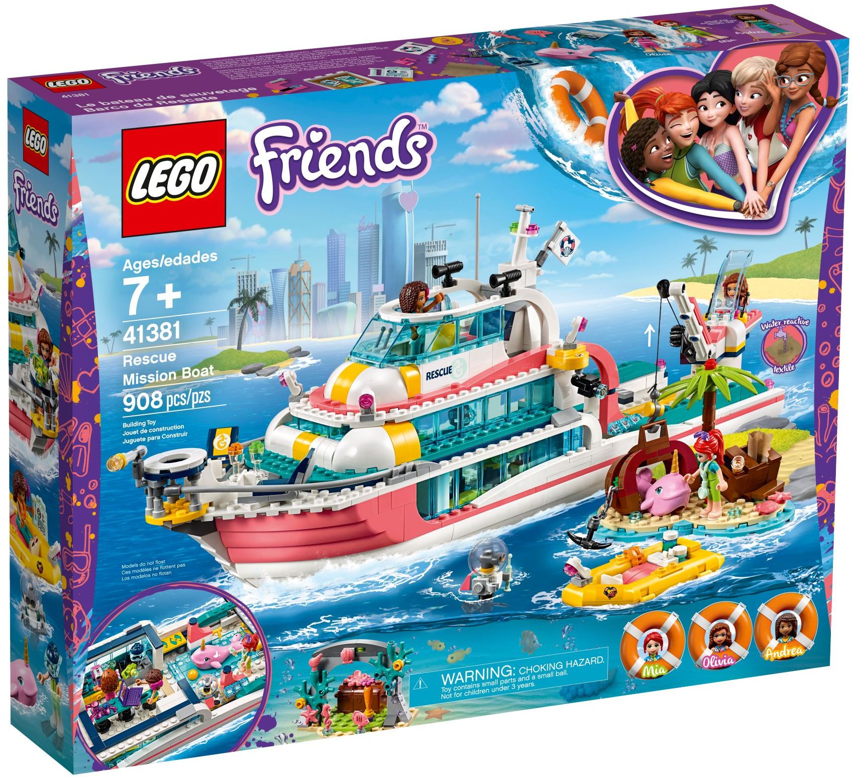 Rescue Mission Boat | LEGO Friends Wiki | Fandom