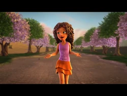 Andrea in "Country Girls".