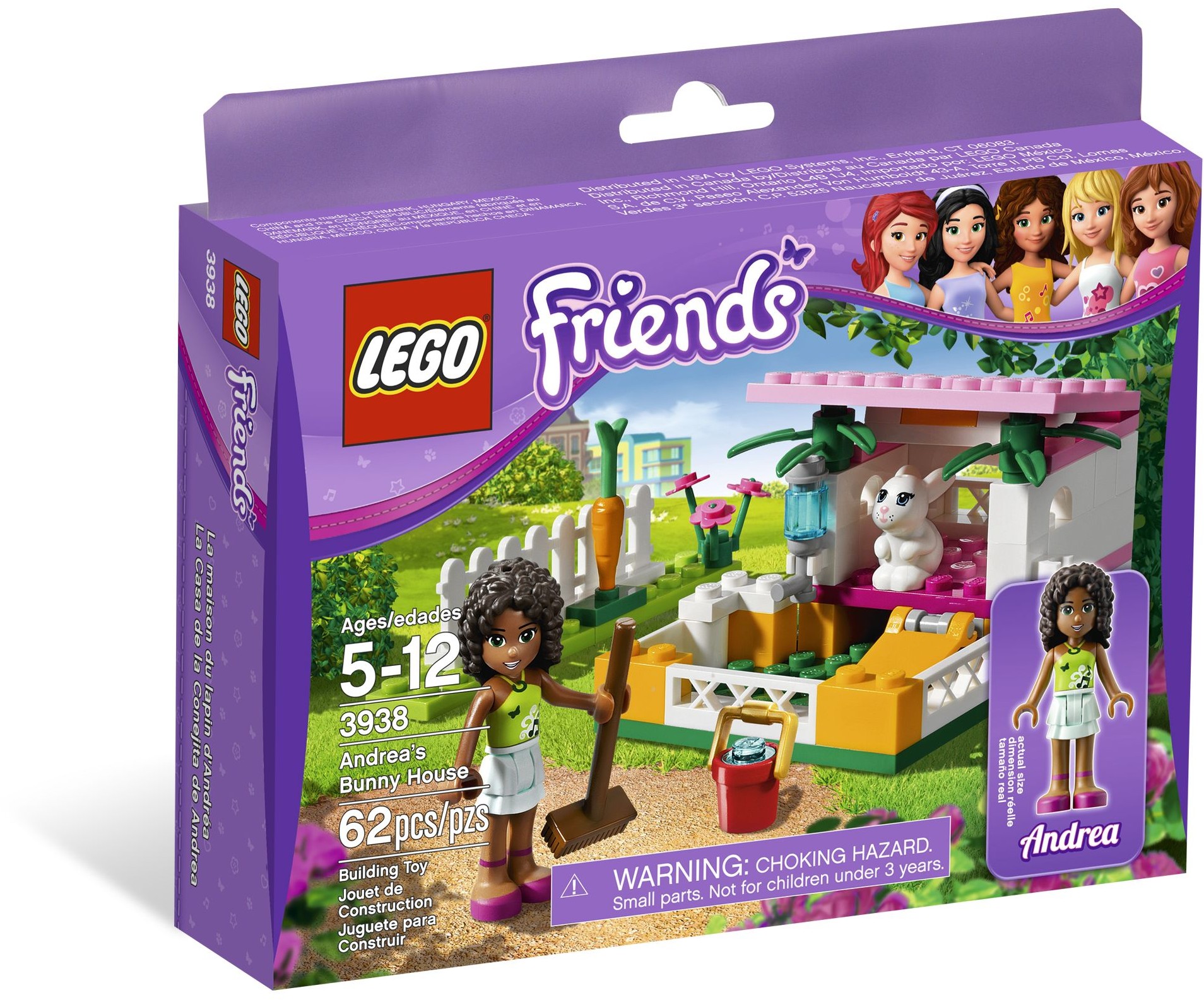 Andrea's Bunny House (3938) | LEGO Friends Wiki | Fandom