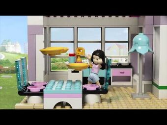 Lego 41095 friends emma's house stores sales
