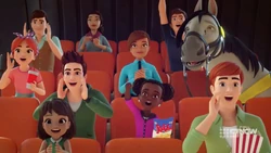 17RaceSpectators.png (2.02 MB) Only in small towns do animals get to sit in the spectator stands.