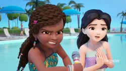 Andrea is angry with Jeremy.