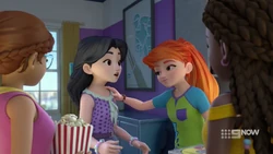 Emma finally learning what a time out is.