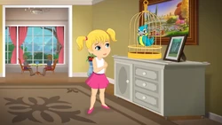 Stephanie when she was younger.