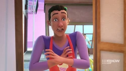 Dean is horrified to see the chaos taking place in the cafe!