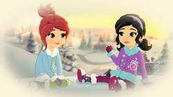 Emma with Mia when they were younger.