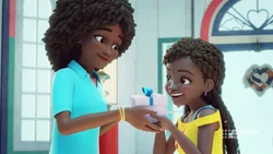 A cupcake for Donna.