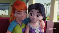 Mia telling Emma she’s giving up Ethan fun for the entire day.