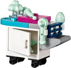 The medical cart.