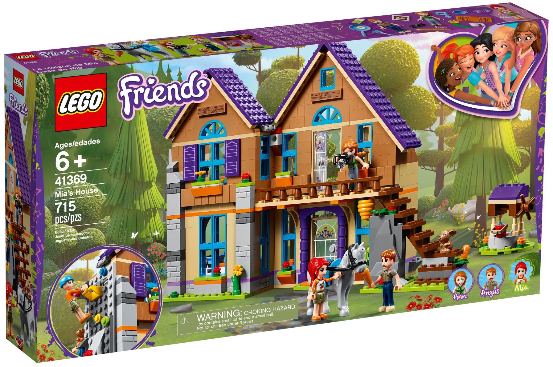 LEGO Friends Mia's Tree House Building Set - wide 8