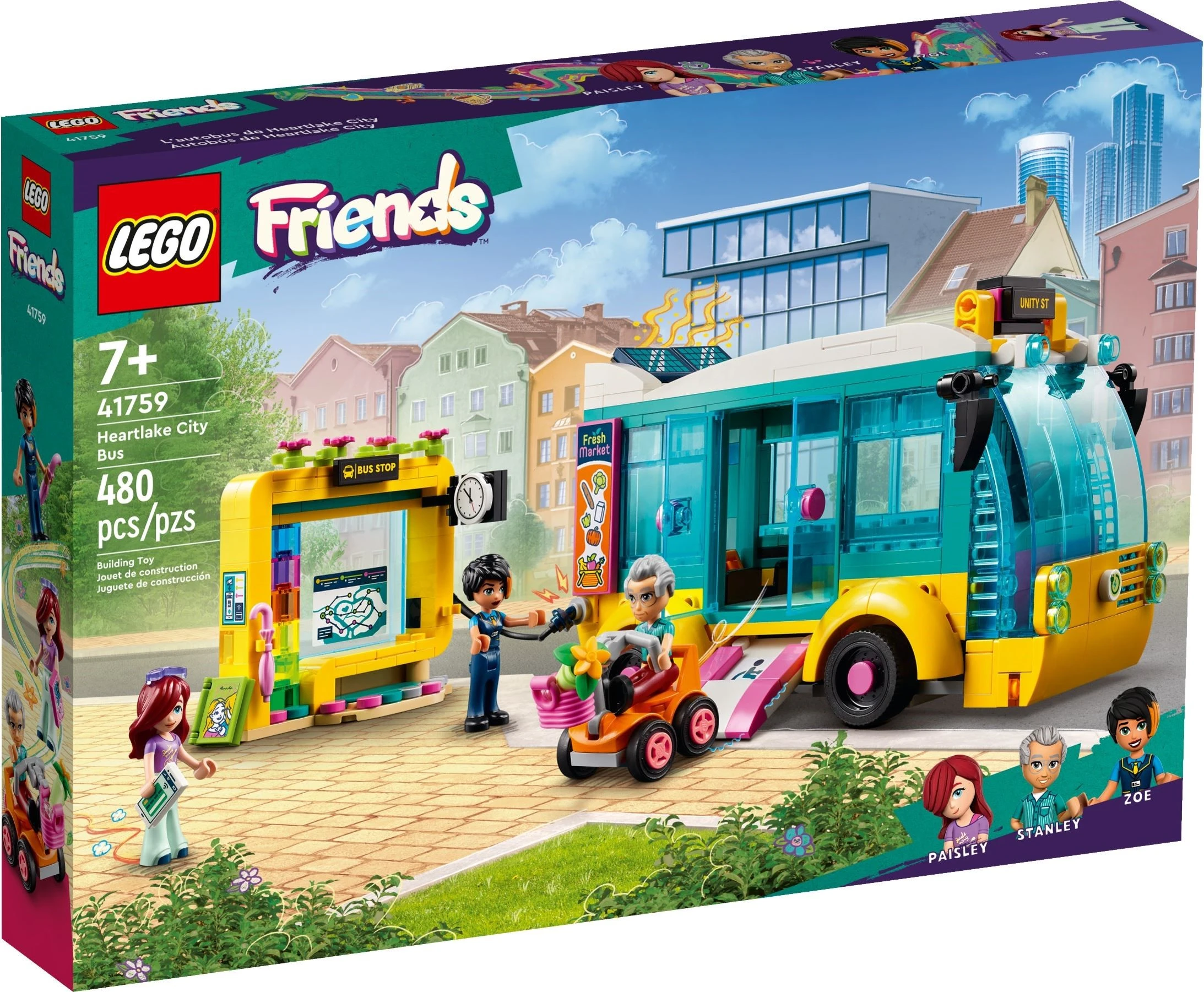Zーページ Heartlake City Bus (41759) | LEGO Friends Wiki | Fandom