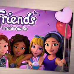 Lego friends i told you so sales