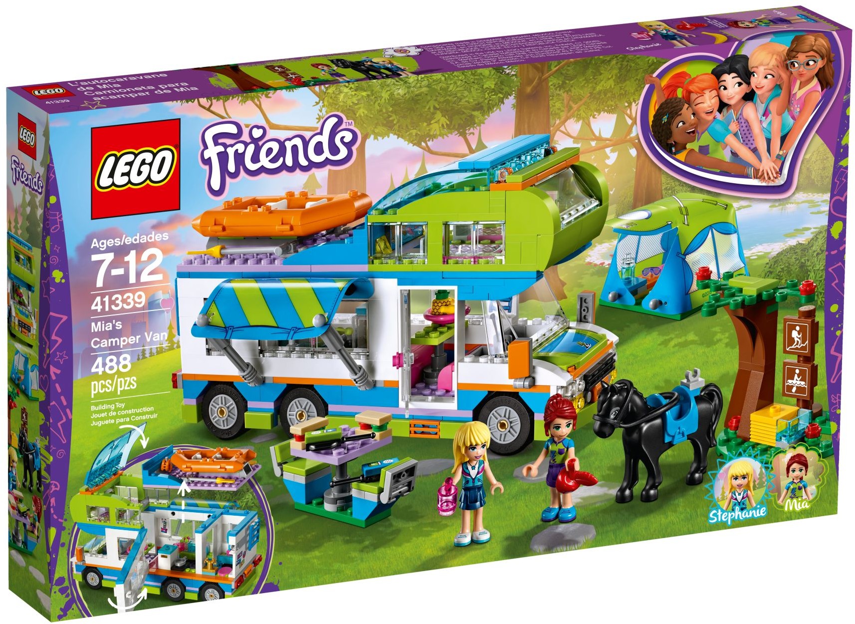 Mia's Camper Van (41339) | LEGO Friends 