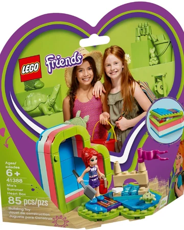 lego friends mia's heart box