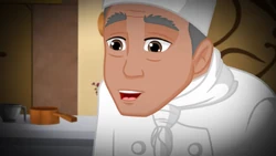 Chef Pierre in "Rabbit Nightmare".