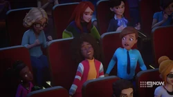 Donna got so excited she passed out.