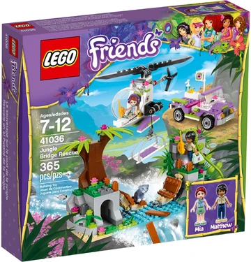 Jungle Bridge Rescue (41036) | LEGO Friends Wiki | Fandom