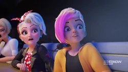 Chloe is surprised, Dottie is concerned!