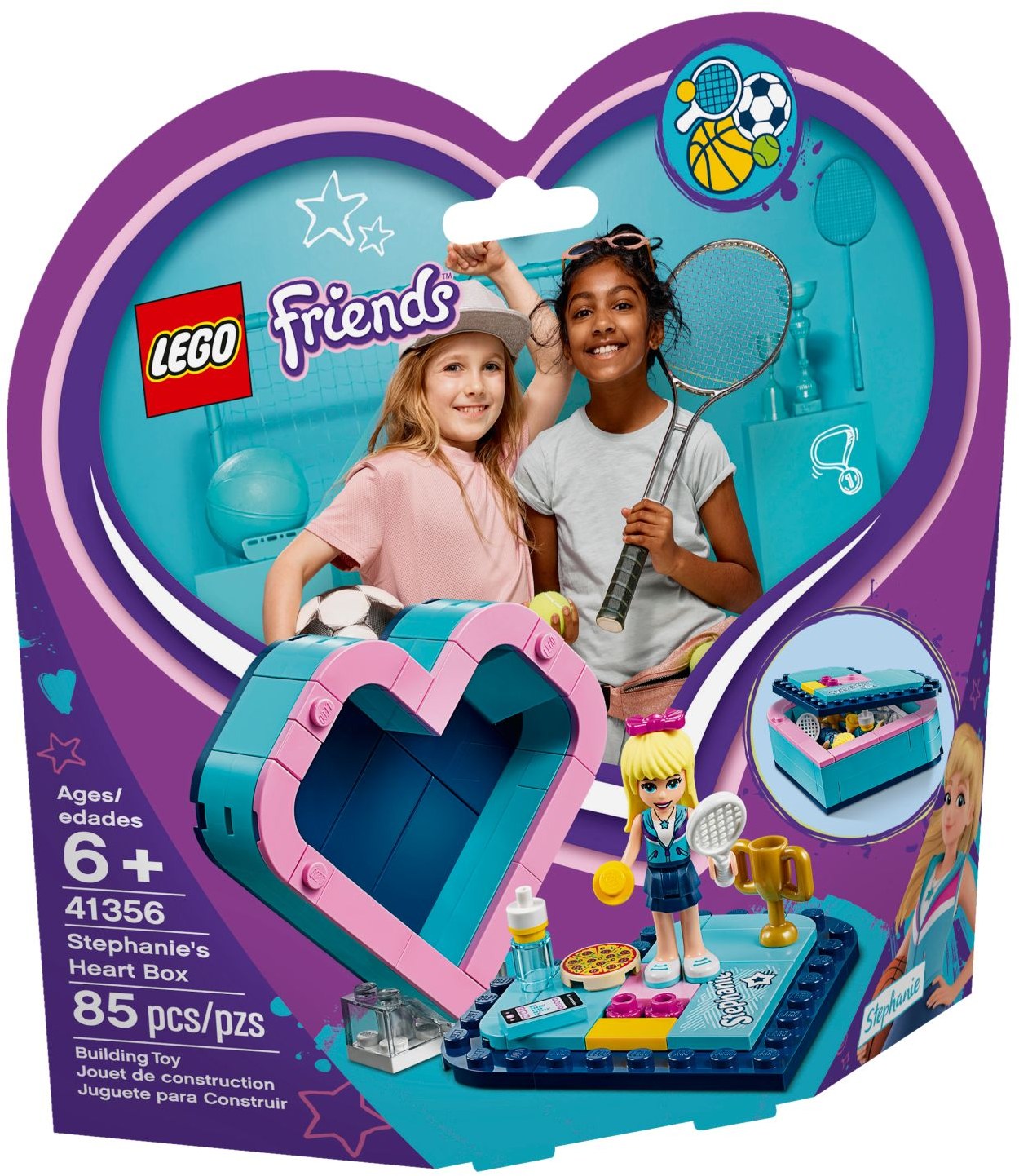 Lego stephanie's sales heart box