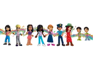 The Mini-dollls included in the set