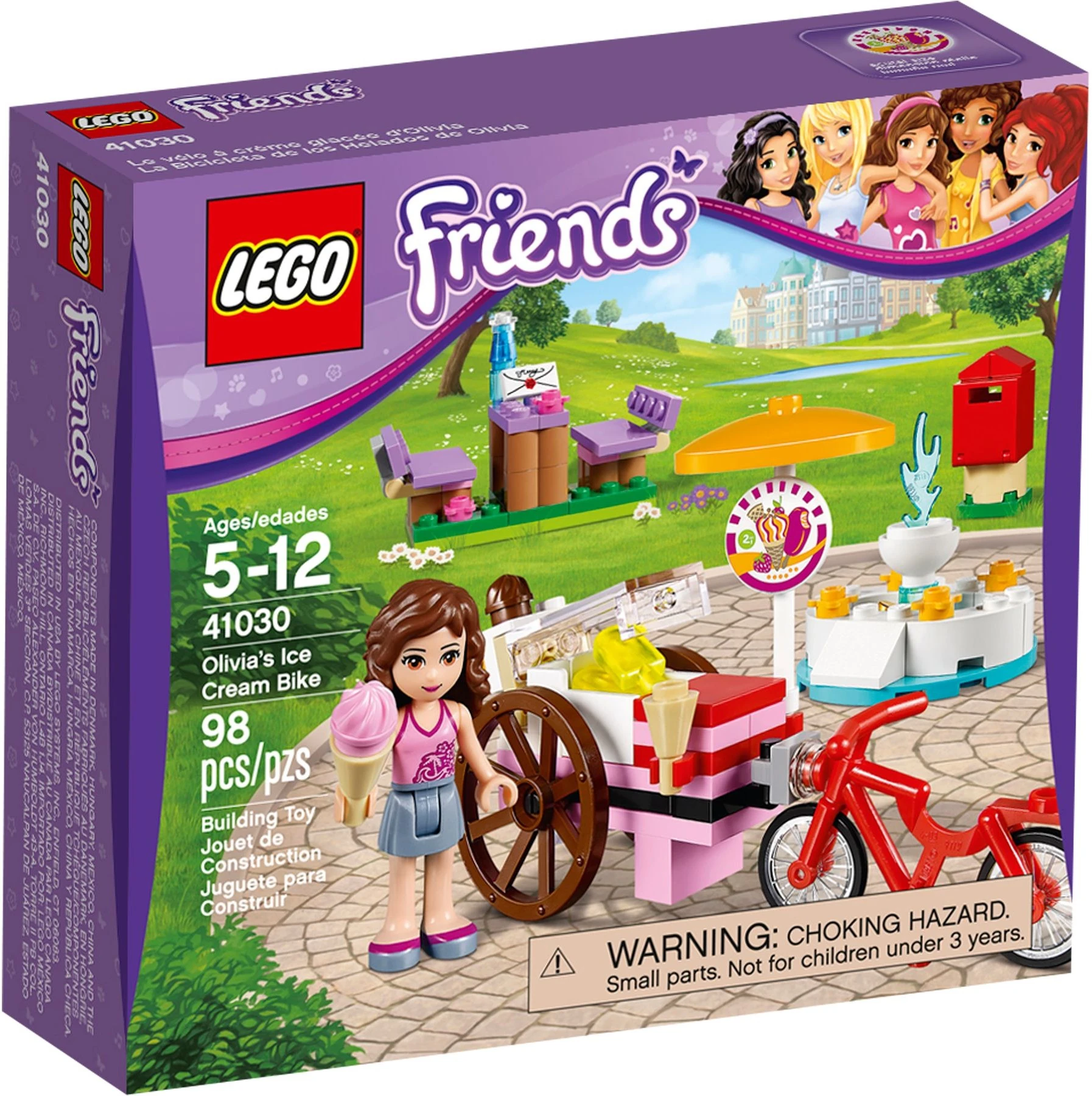lego friends ice cream stand