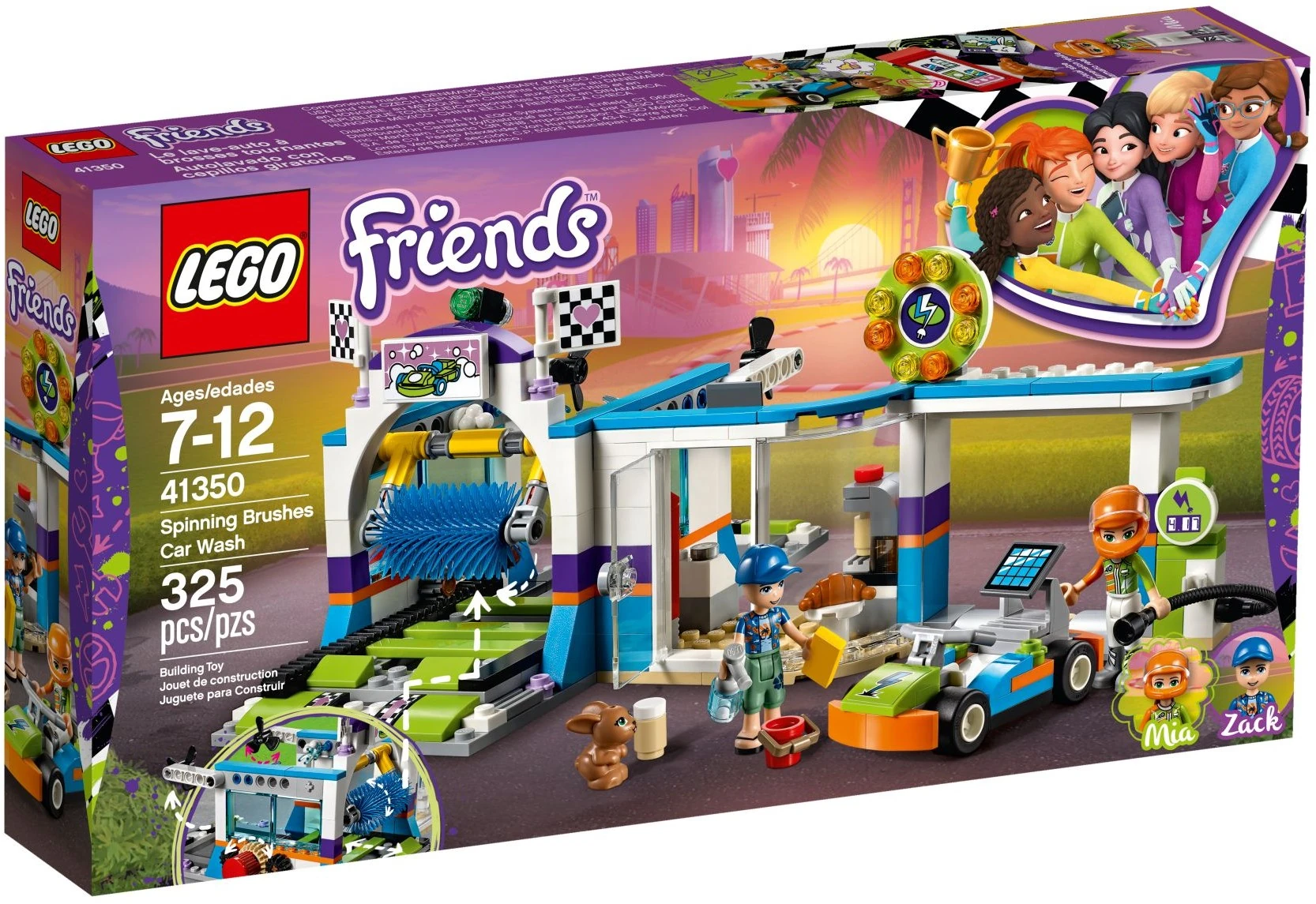 Spinning Brushes Car Wash (41350) | LEGO Friends Wiki | Fandom lego friends gokart