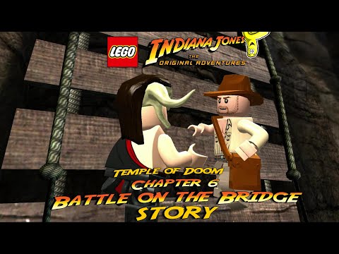 Lego indiana jones bridge battle sales