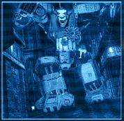 Image of the level seen from the Batcomputer