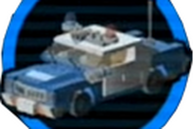 Lego batman police car 2025