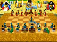A Pirate chessboard