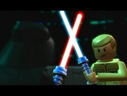 Lego star wars duel on cloud city top