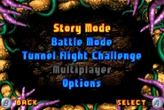 The main menu