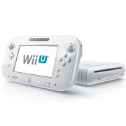 A white Wii U